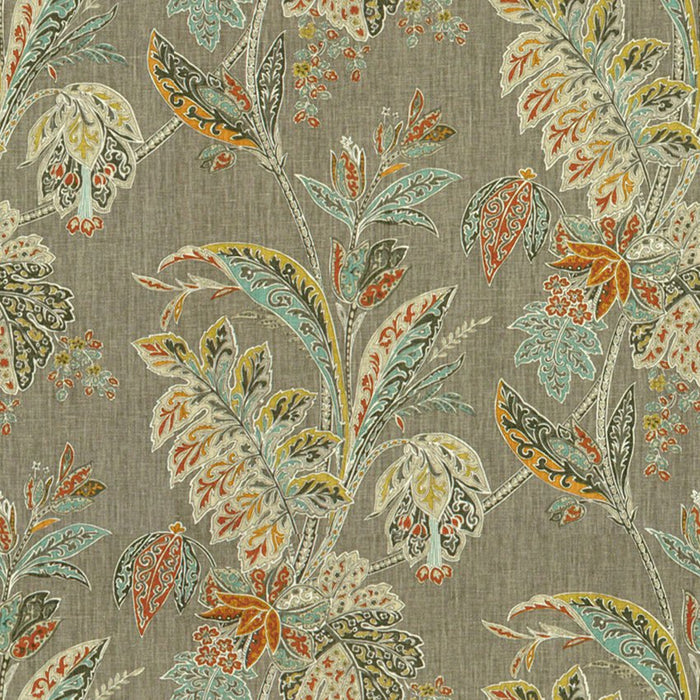 Baker Lifestyle Ishana Grey/Sienna Fabric Sample PP50377.6.0