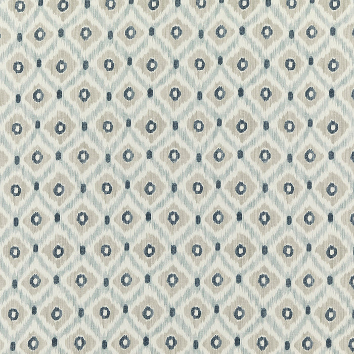 Baker Lifestyle Vasco Indigo/Stone Fabric Sample PP50448.1.0