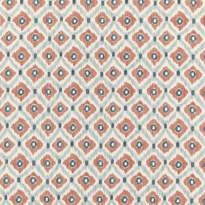 Baker Lifestyle Vasco Indigo/Spice Fabric Sample PP50448.3.0