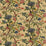 GP & J Baker Hydrangea Bird Rose/Biscuit Fabric Sample R1355.3.0