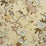 GP & J Baker Oriental Bird Olive/Stone Fabric Sample R1398.4.0