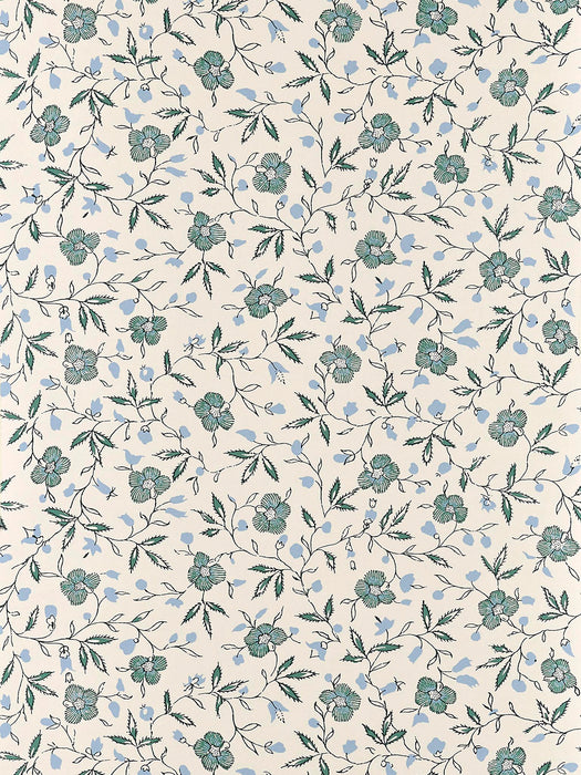 Braquenie Marigold Emeraude Wallpaper BP363001