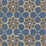 Galbraith & Paul Reverse Tile Lapis Fabric Sample