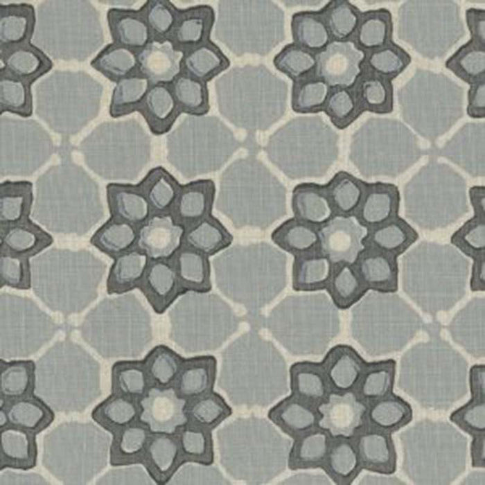 Galbraith & Paul Reverse Tile Light Cadet Fabric Sample