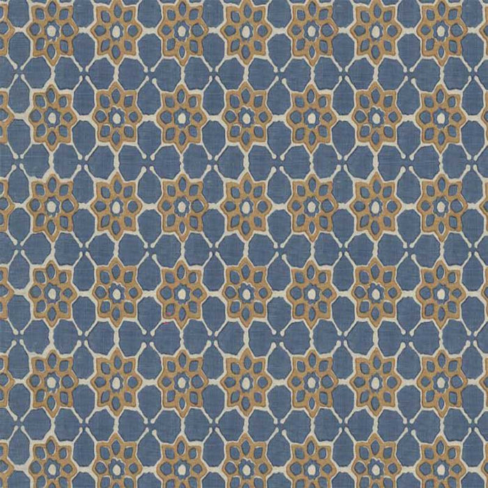 Galbraith & Paul Reverse Tile Denim Wash Fabric Sample