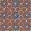 Galbraith & Paul Reverse Tile Terra Cotta Fabric Sample