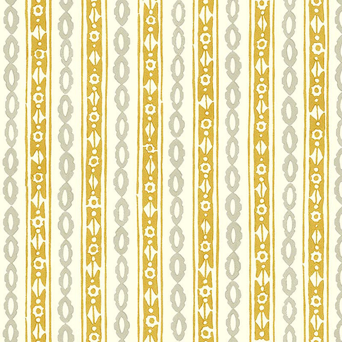 Galbraith & Paul Ribbon Ochre Wallpaper Sample