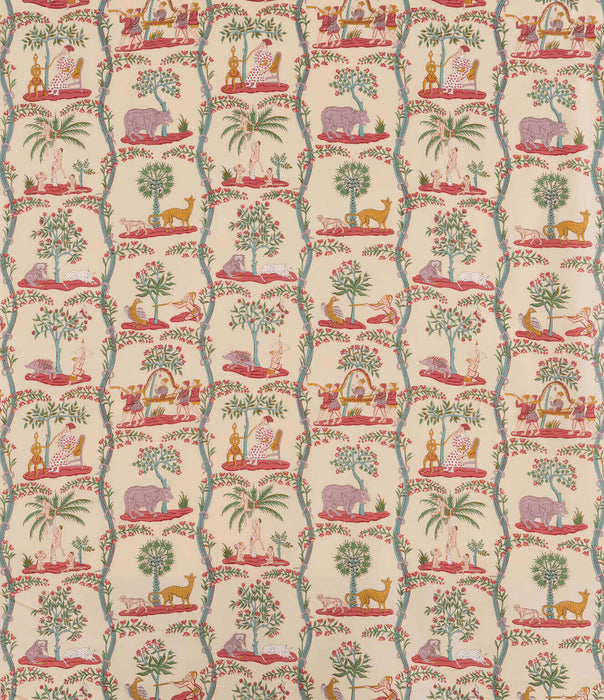 Le Manach Scenes Indiennes Oasis Fabric L2968008