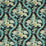 Braquenie A La Table Du Roi Noir Fabric Sample B7643004