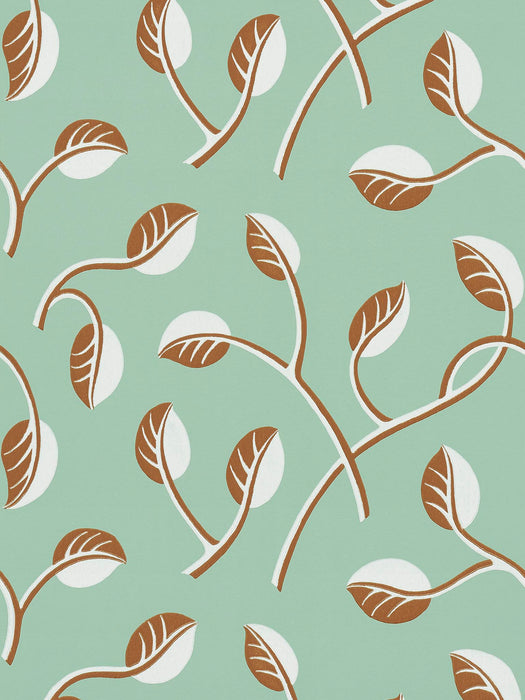 Pierre Frey Valbonne Celadon Wallpaper Sample FP859003