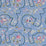 Braquenie La Pannonie Bleu Wallpaper BP330003