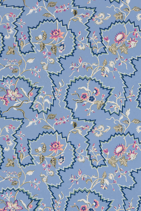 Braquenie La Pannonie Bleu Wallpaper BP330003