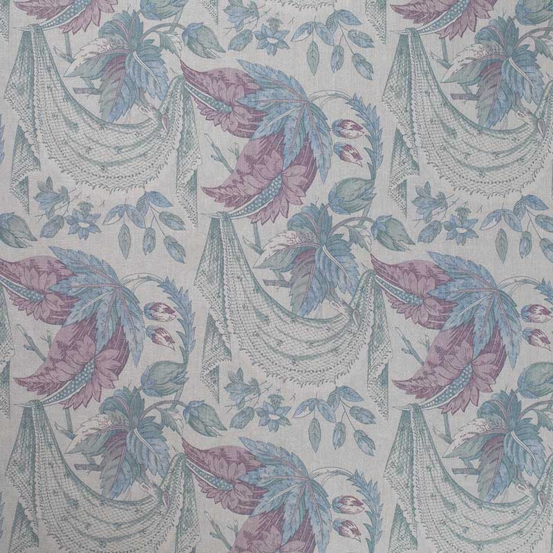 Marvic Textiles Hibiscus Lavender Fabric 6220-2