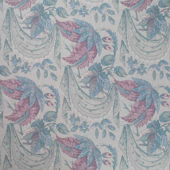 Marvic Textiles Hibiscus Lavender Fabric Sample 6220-2