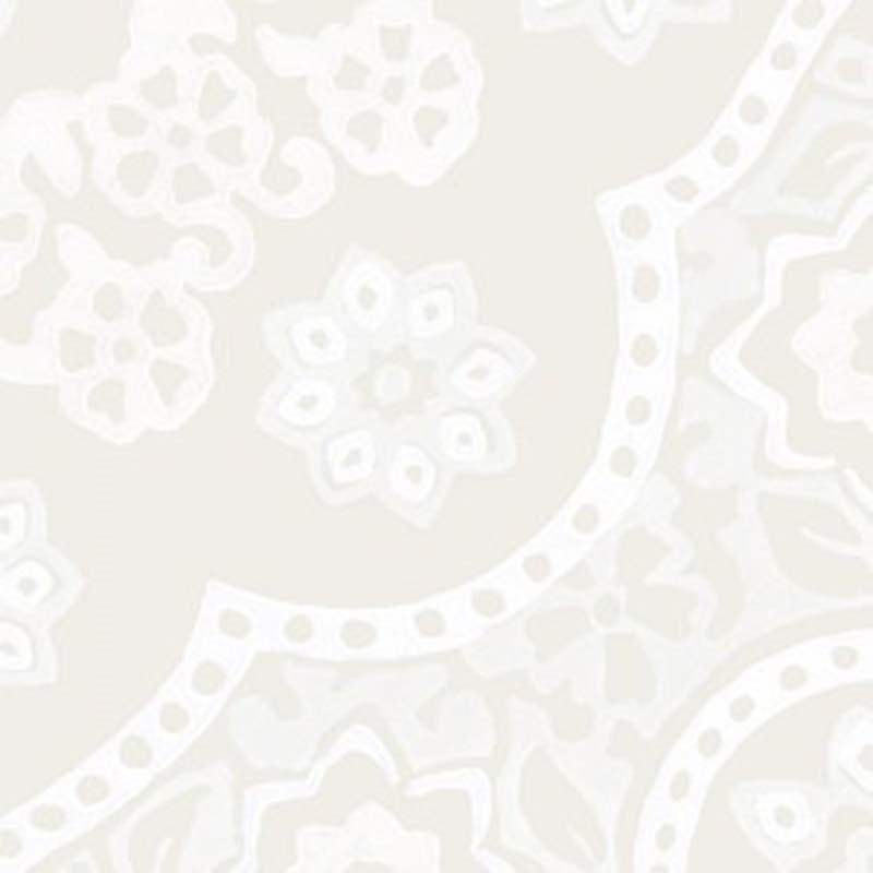 Galbraith & Paul Seville Medallion Alabaster Wallpaper Sample