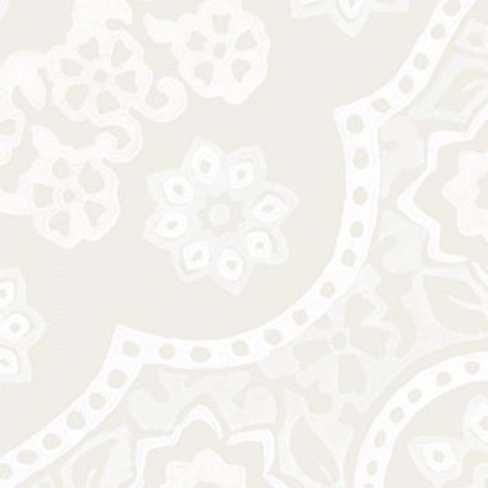 Galbraith & Paul Seville Medallion Alabaster Wallpaper Sample