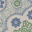 Galbraith & Paul Seville Medallion Bluestone Fabric Sample