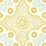 Galbraith & Paul Seville Medallion Light Celery Wallpaper Sample