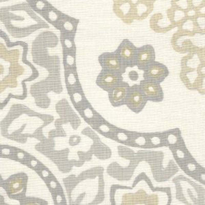 Galbraith & Paul Seville Medallion Light Stone Fabric Sample