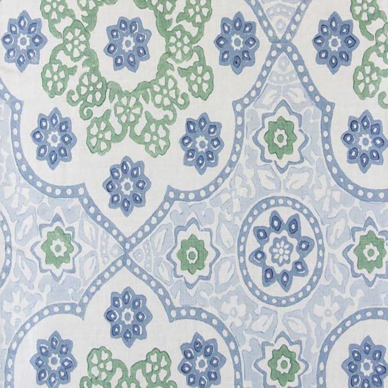 Galbraith & Paul Seville Medallion Harbor Wallpaper Sample