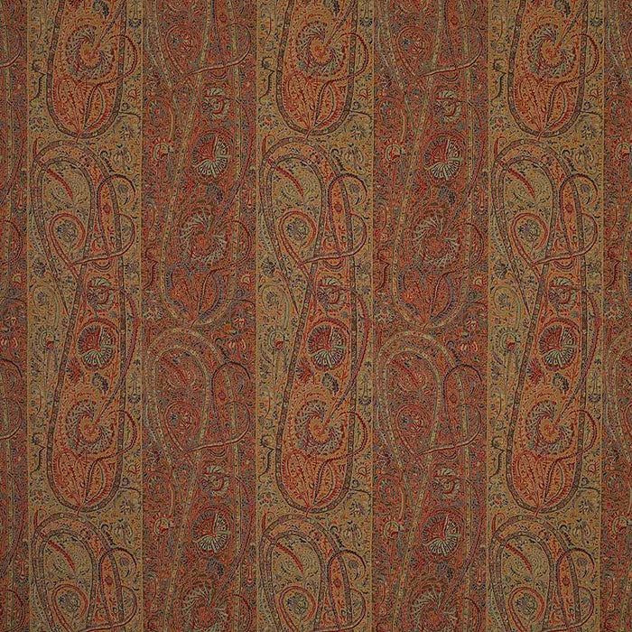 Marvic Textiles Shalimar Russet Fabric Sample 4562-1