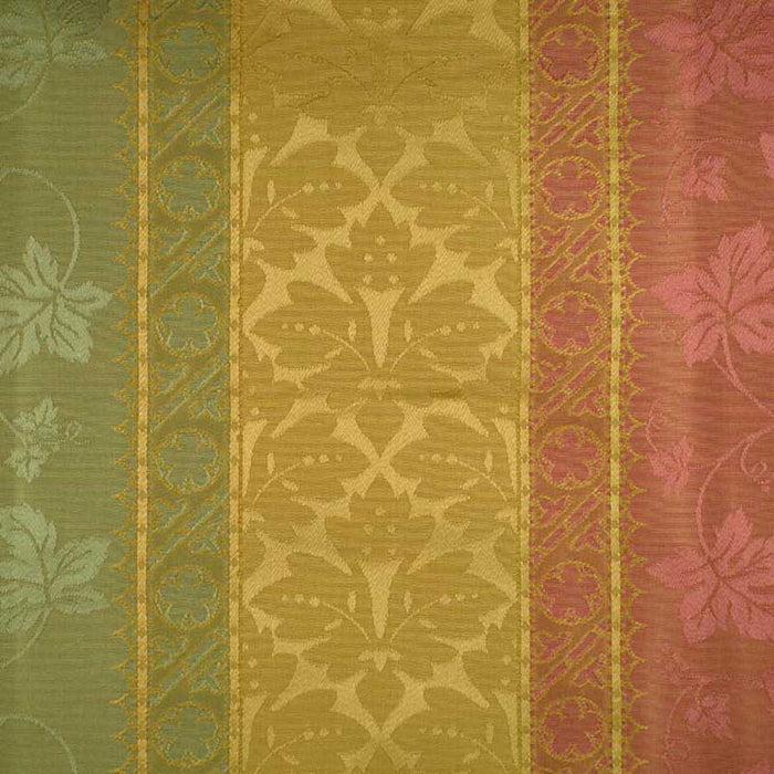 Colony Verona Rigato Pink & Verde Fabric Sample CL 000326098