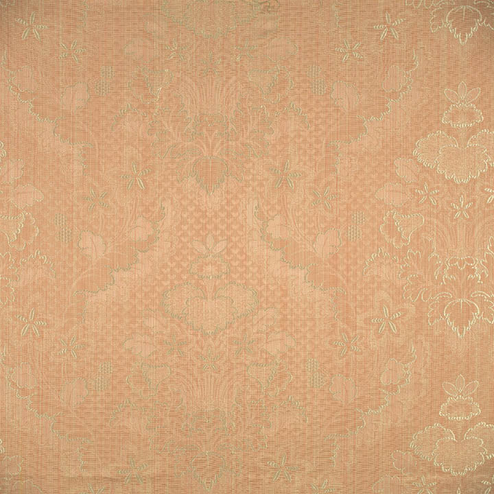 Colony Villa Lante Unito Salmon Fabric Sample CL 000226402