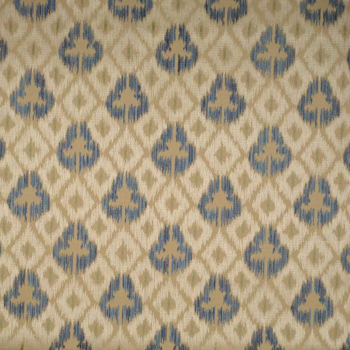 Colony Ungherese All Over Multi Blues & Creams Fabric Sample CL 000226417