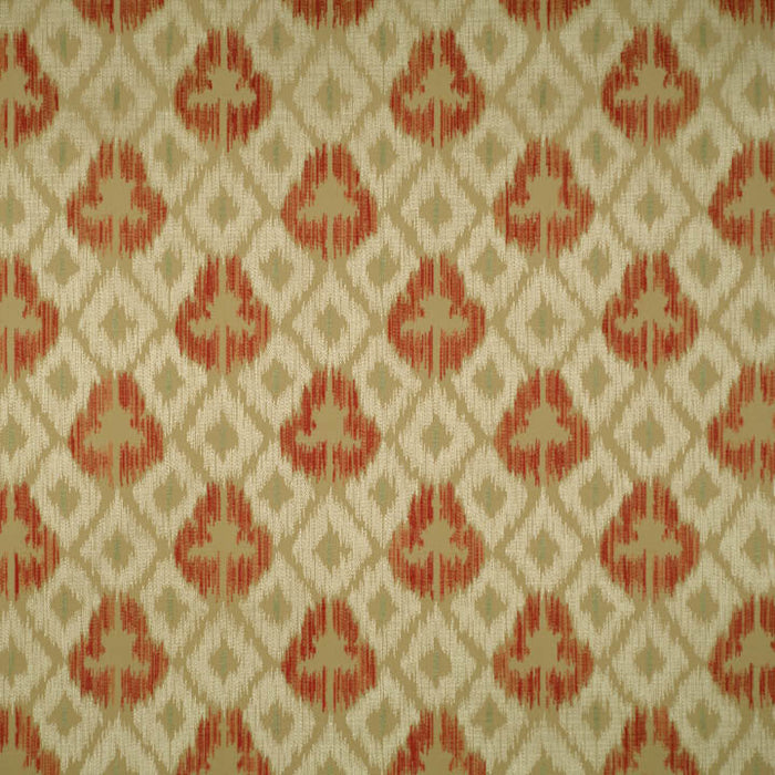 Colony Ungherese All Over Multi Reds & Taupes Fabric Sample CL 000426417