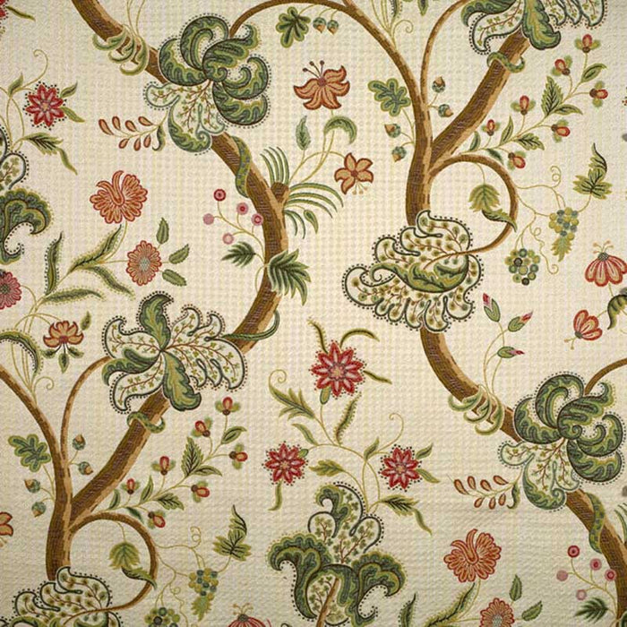 Colony Clarendon Allover Green Fabric Sample CL 000126540