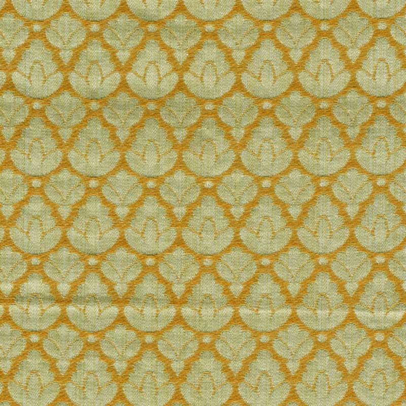 Colony Rondo Jade & Gold Fabric Sample CL 000926714