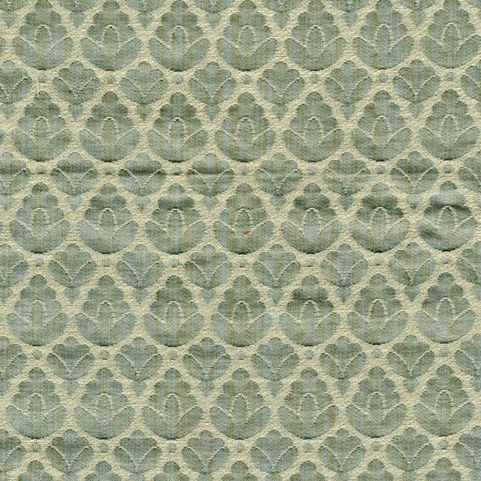 Colony Rondo Aquamarine & Ivory Fabric Sample CL 001126714