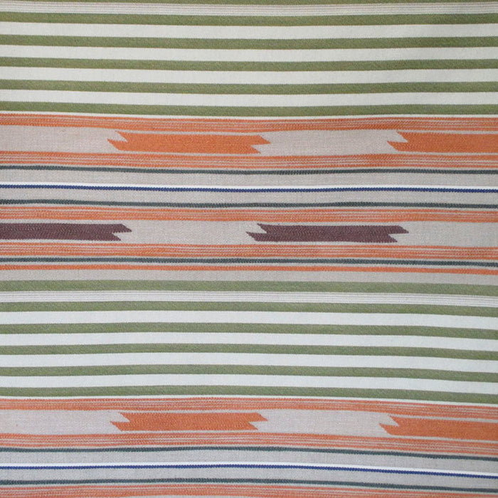 Colony Cheyenne Arancio Verde Fabric Sample CL 000436398