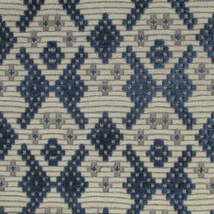 Colony Samarcanda Blu & Beige Fabric Sample CL 000636406