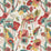 GP & J Baker California Linen/Teal/Pimento Fabric Sample SP-BP10631.4.0