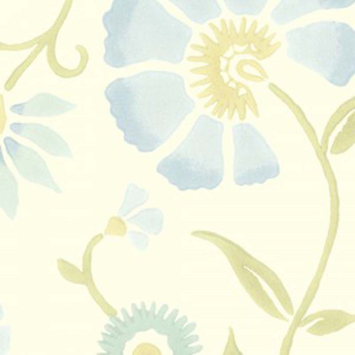 Galbraith & Paul Spring Garden Glacier Wallpaper Sample