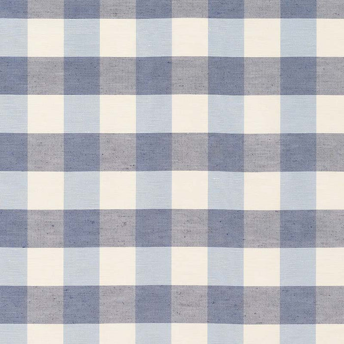 Templeton Indore Check Indigo Fabric Sample T1011-04