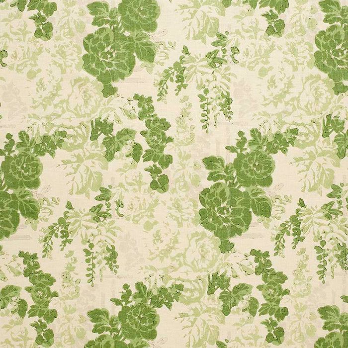 Templeton Darby Rose Green Fabric Sample T2007-01