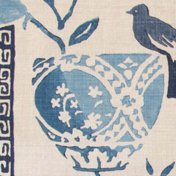 Galbraith & Paul Tea House Light Azure Fabric Sample