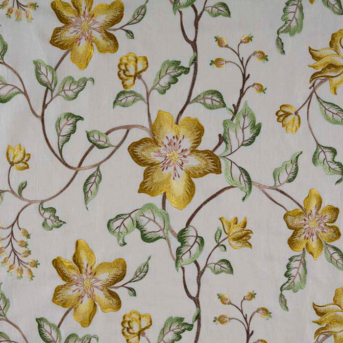 Marvic Textiles Tibouchina Buttercup Fabric Sample 1416