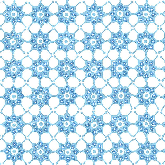 Galbraith & Paul Tile Dutch Blue Wallpaper Sample