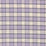 Marvic Textiles Toile Carreaux Lavender Fabric Sample 6138