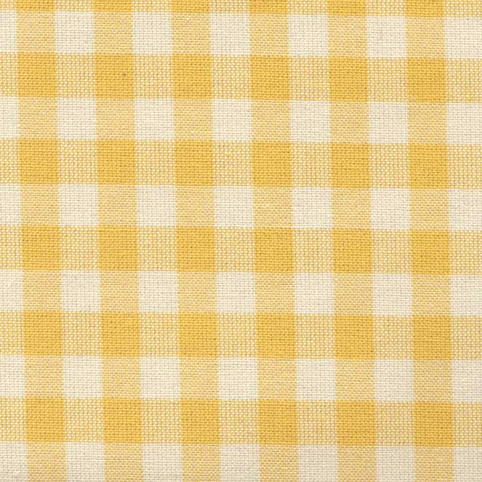 Marvic Textiles Toile Carreaux Yellow Fabric Sample 6138-3