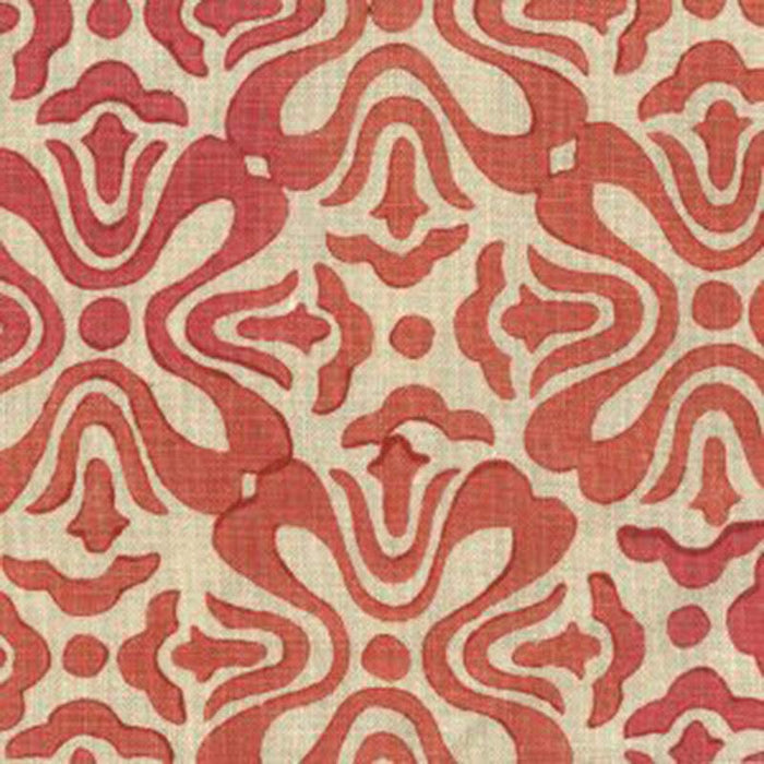 Galbraith & Paul Tulip Terra Cotta Fabric Sample