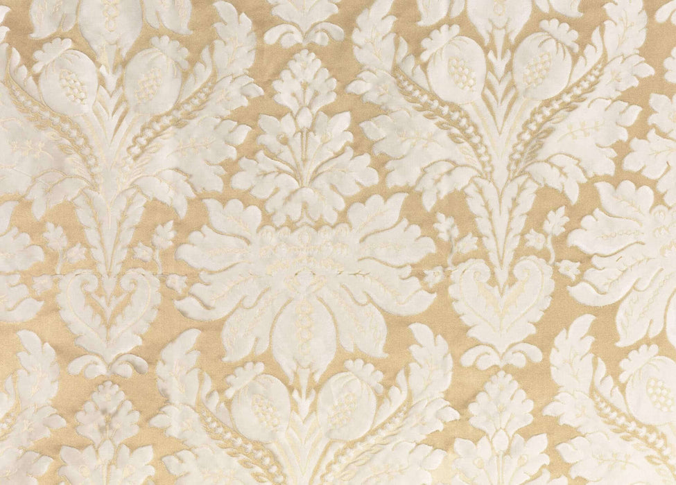 Braquenie Chambord Damas Raphia Fabric Sample B8125002