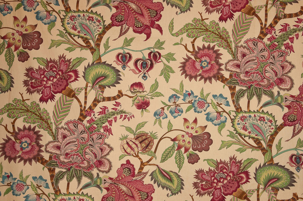 Braquenie Bougival Toile Santal Fabric Sample B1819004