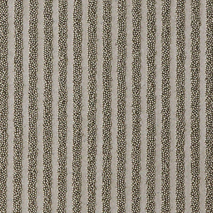 Kravet Couture Beaded Stripe Aged Gold Wallpaper Sample W3390.411.0