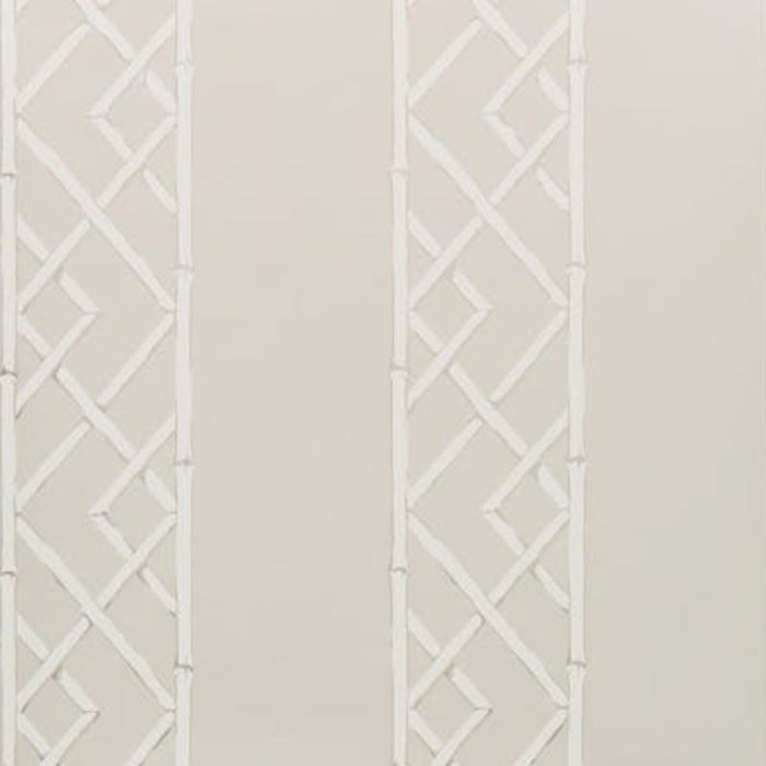 Kravet Design Latticework Platinum Wallpaper Sample W3502.16.0