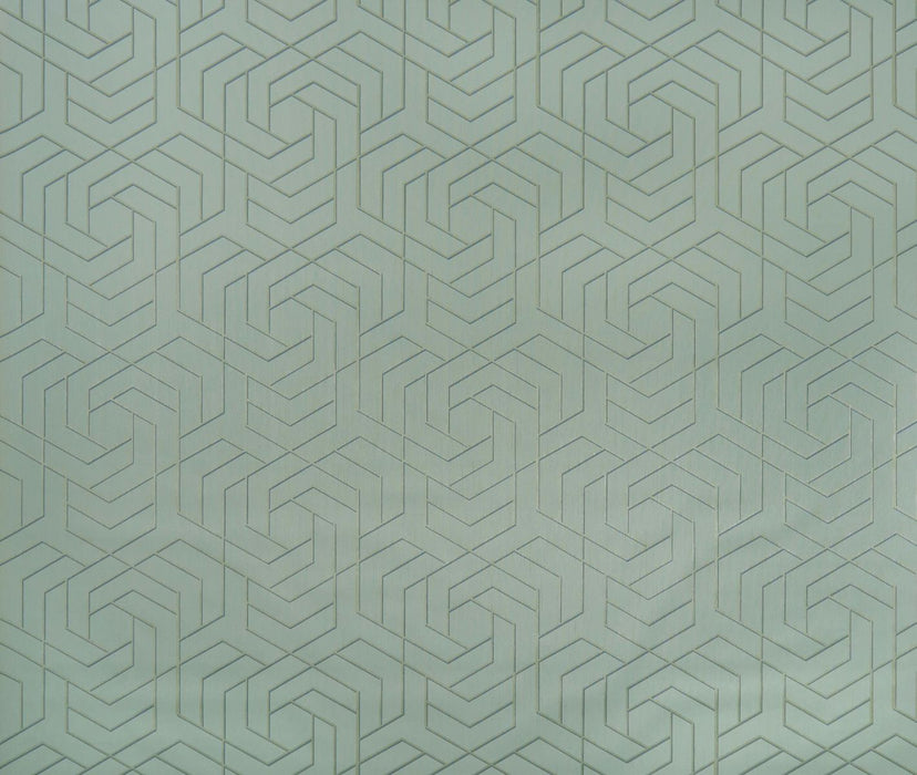 Osborne & Little Hexagon Trellis 1 Sample Sample W7352-01