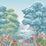 Osborne & Little Elysium Mural Panel  2 Sample Sample W7810-02